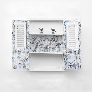 Decoupage Decor Tissue Paper - COBALT FLOURISH