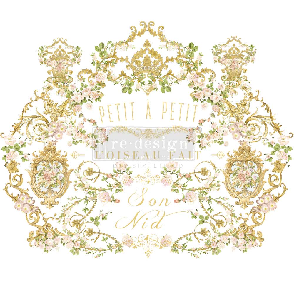 KACHA PETIT A PETIT - 24" x 35" - Redesign Decor Transfer Decal