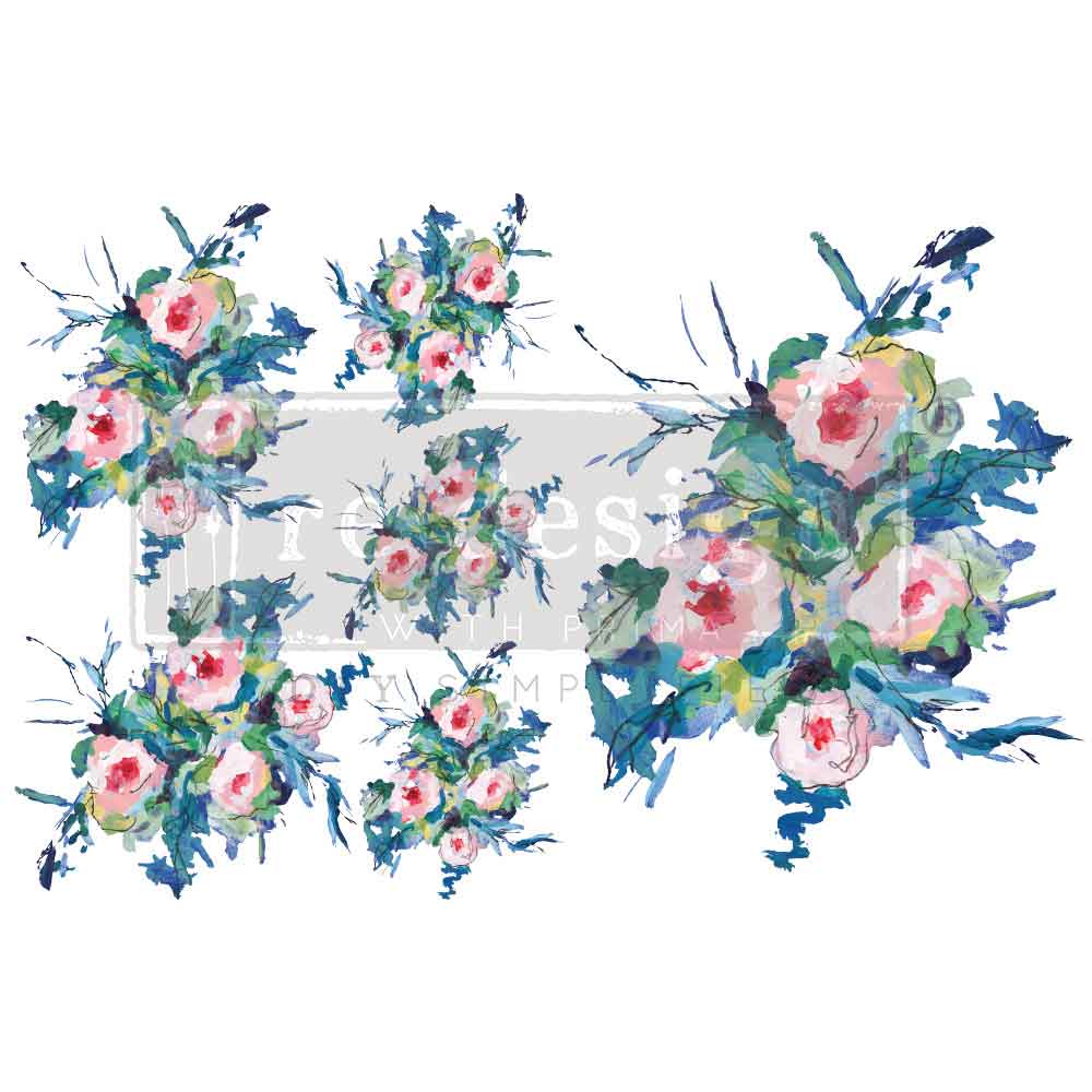 Expressive Blooms H20 Transfer