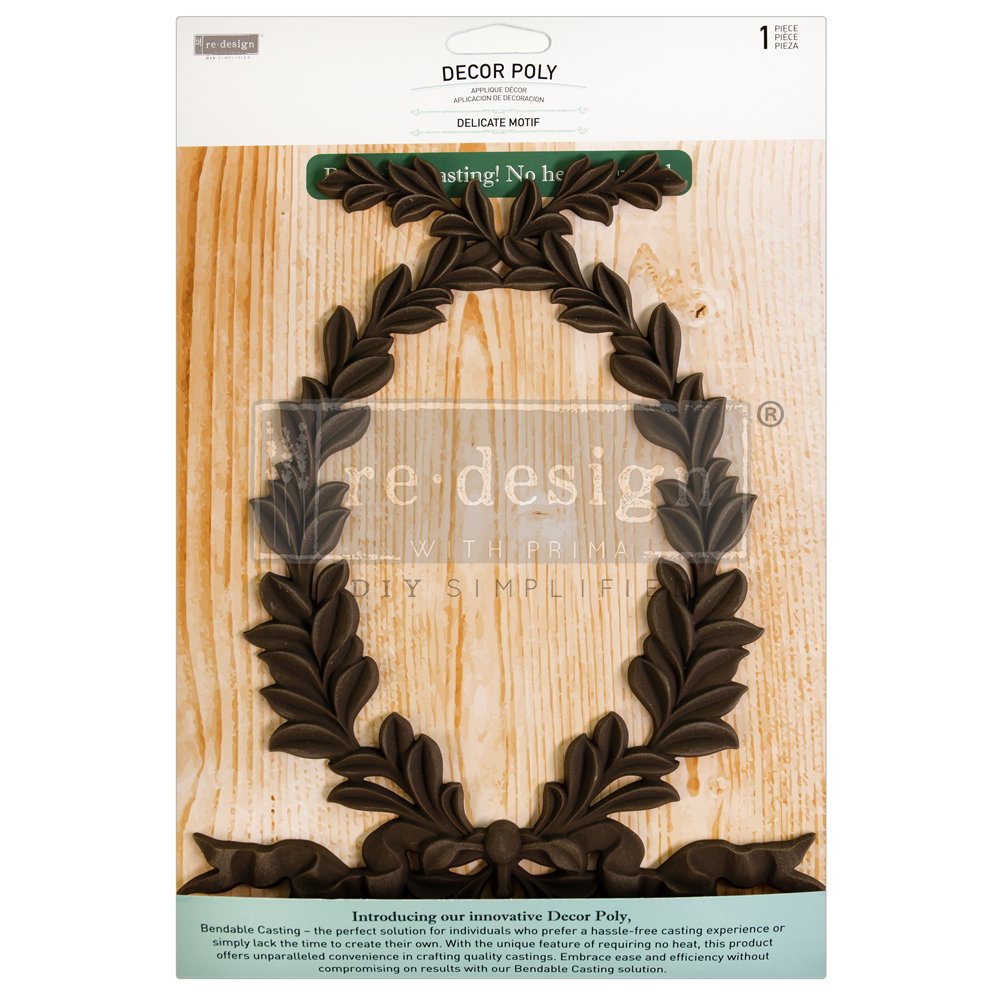 DELICATE MOTIF – 10?X7.9?X0.26? / 25.4CMX20.1CMX0.66CM