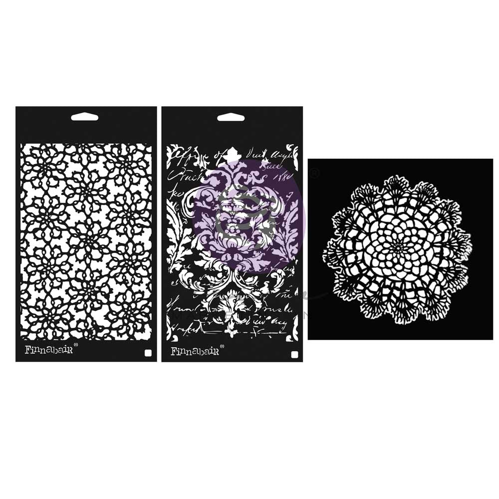 SHABBY ROMANTIC STENCIL SET- LIMITED EDITION