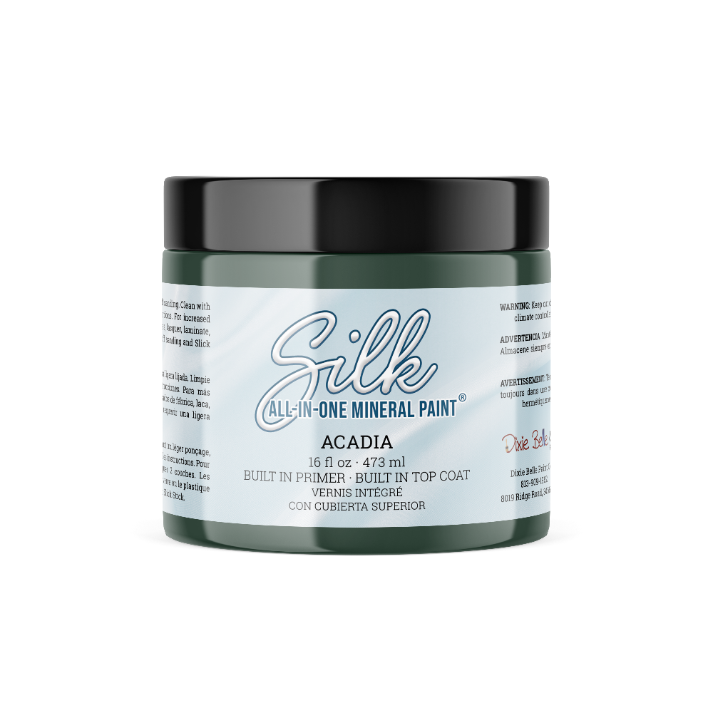 ACADIA Silk All-In-One Mineral Paint - 118ml - 473ml Dixie Belle Paint