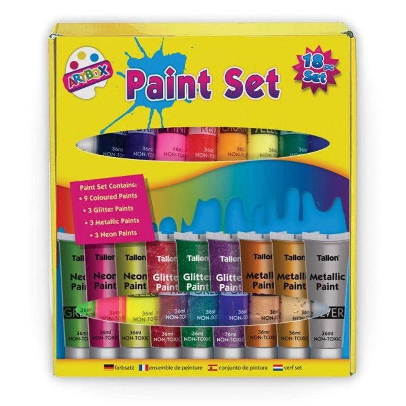 18pc Artbox Paint Set