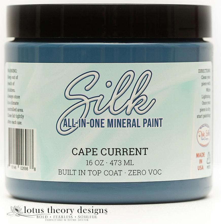 CAPE CURRENT Silk All-In-One Mineral Paint, 473ml, Dixie Belle Paint