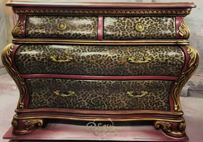 CHEETAH - Silver- Rub On Metallic Foil by APS - Textile Friendly