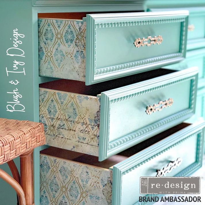 Distressed Deco Decoupage Paper
