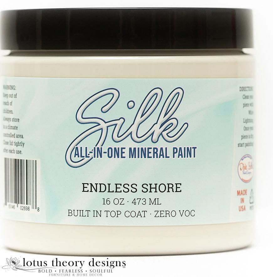 ENDLESS SHORE Silk All-In-One Mineral Paint, 473ml, Dixie Belle Paint