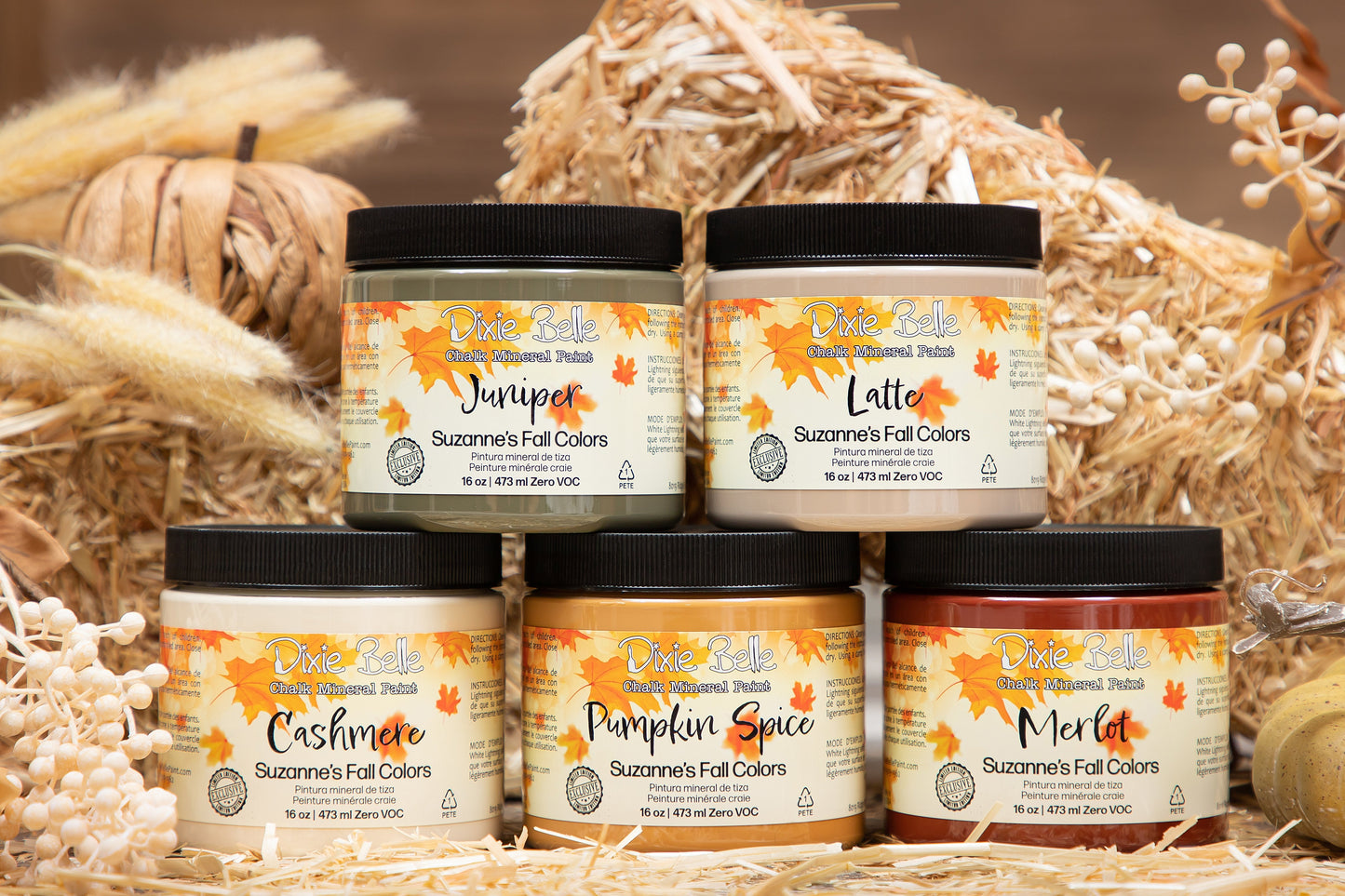 PUMPKIN SPICE - Suzanne's Fall Colours - Dixie Belle Mineral Chalk Paint - 473ml