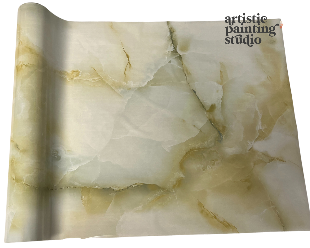 JADE ONYX - Rub On Metallic Foil by APS - Textile Friendly