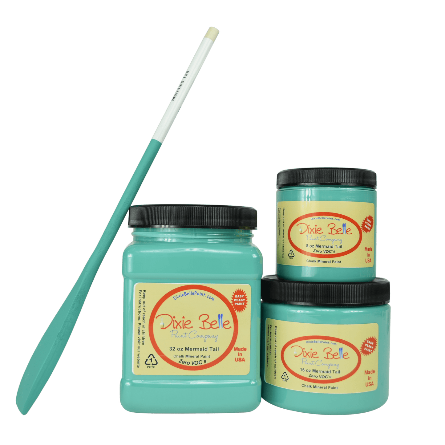 MERMAID TAIL- Dixie Belle - Teal Blue Green Chalk Mineral Paint - 236ml/8oz - 473ml/16oz