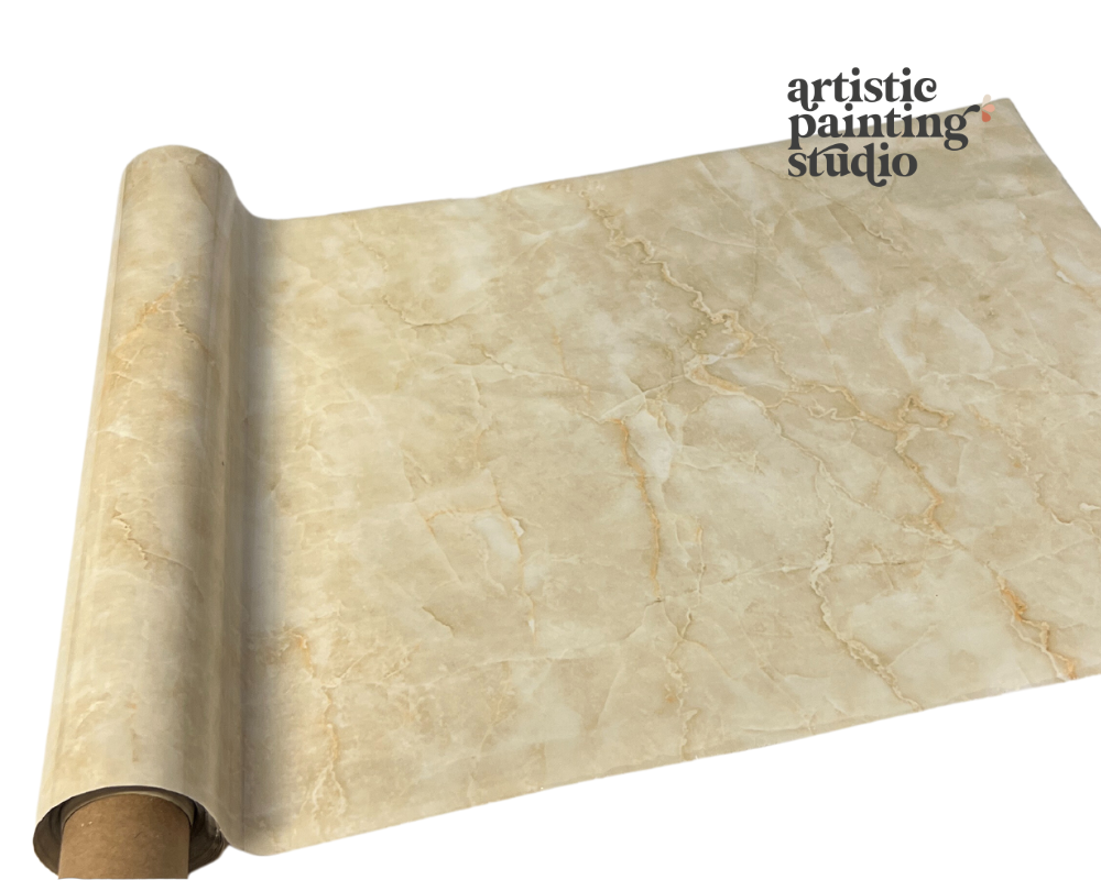 MOSCATO MARBLE - Rub On Metallic Foil by APS - Textile Friendly
