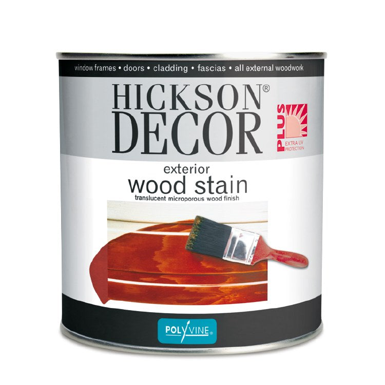 Light Oak Hickson Decor Exterior Wood Stain 500ml