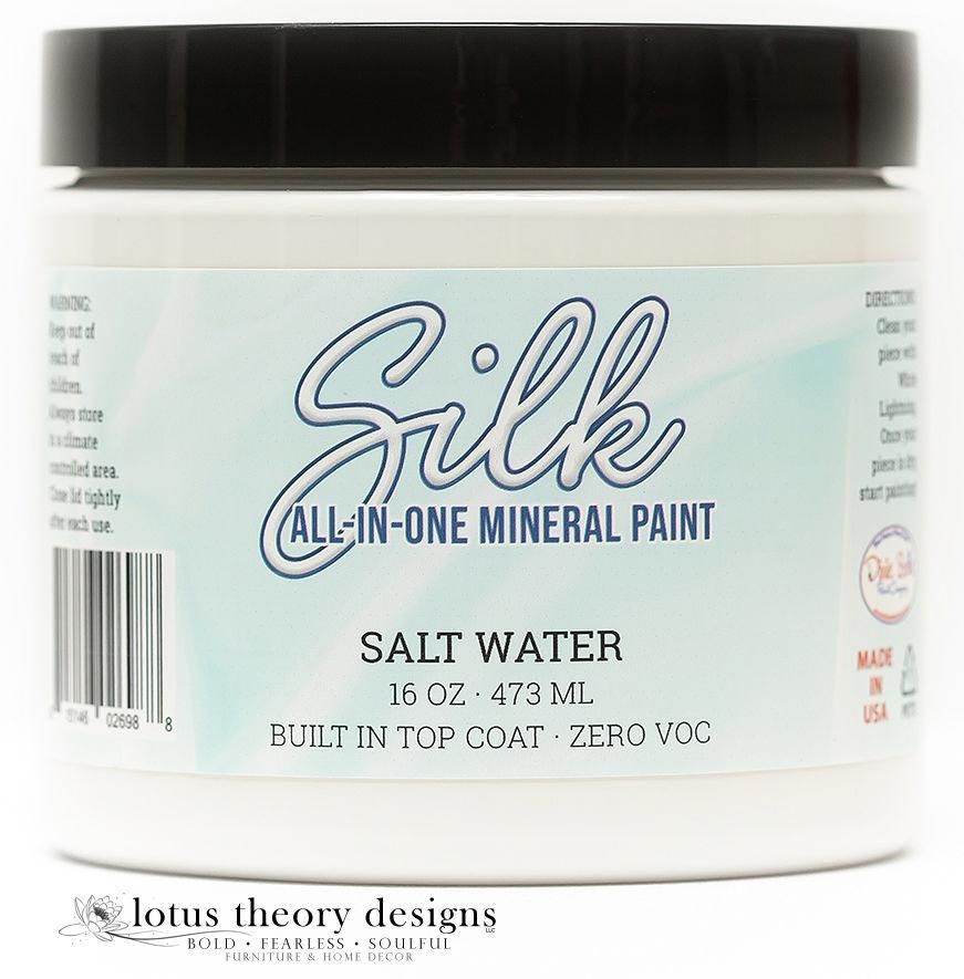 SALT WATER Silk All-In-One Mineral Paint, 473ml, Dixie Belle Paint