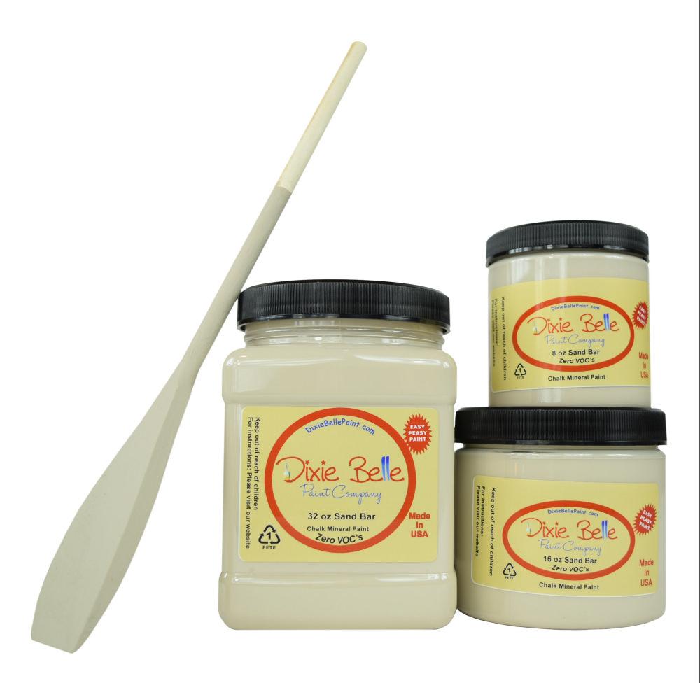SAND BAR- Dixie Belle - Mineral Chalk Paint - 236ml/8oz - 473ml/16oz