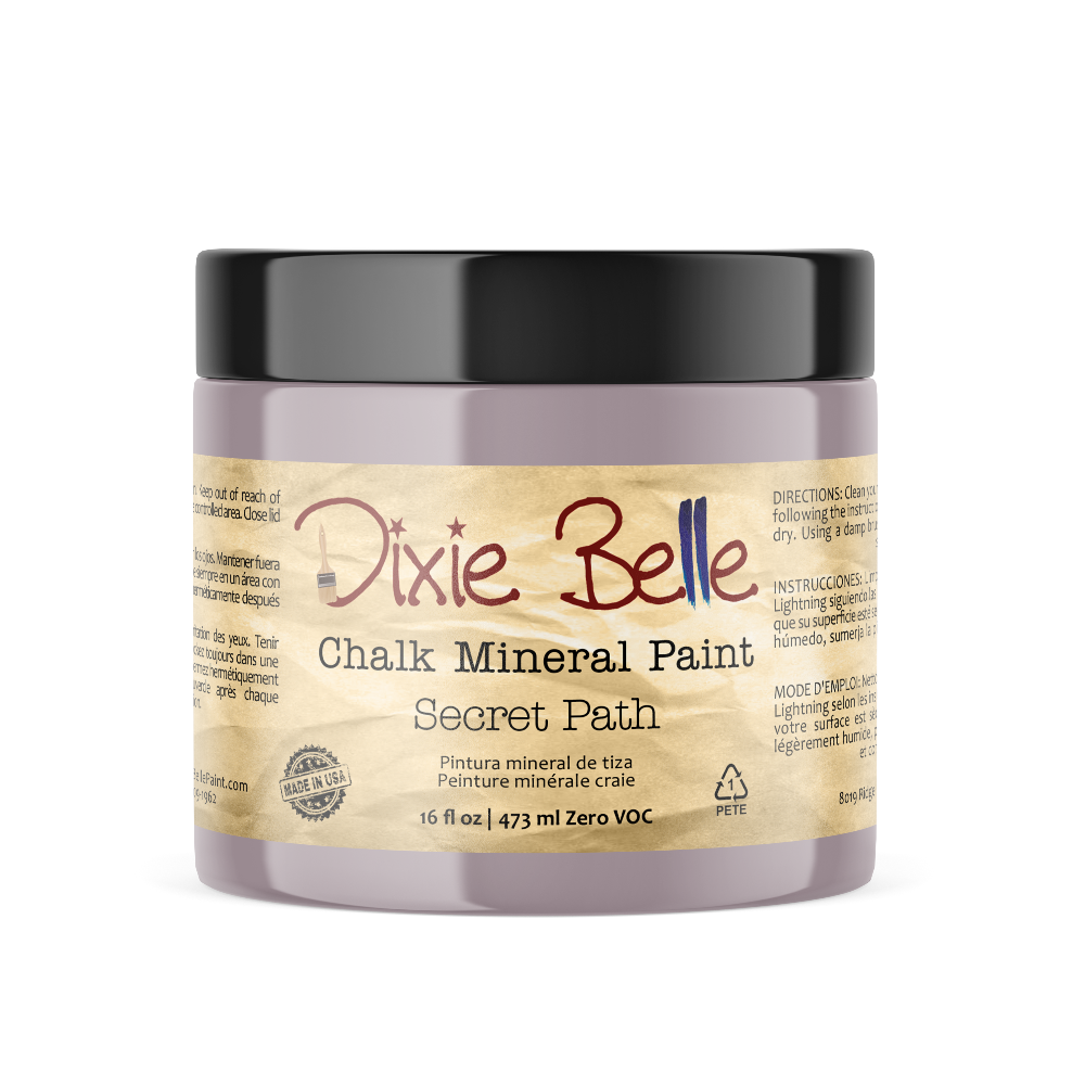SECRET PATH - Dixie Belle - Dusty Lilac Chalk Mineral Paint - 118ml/4oz - 236ml/8oz - 473ml/16oz