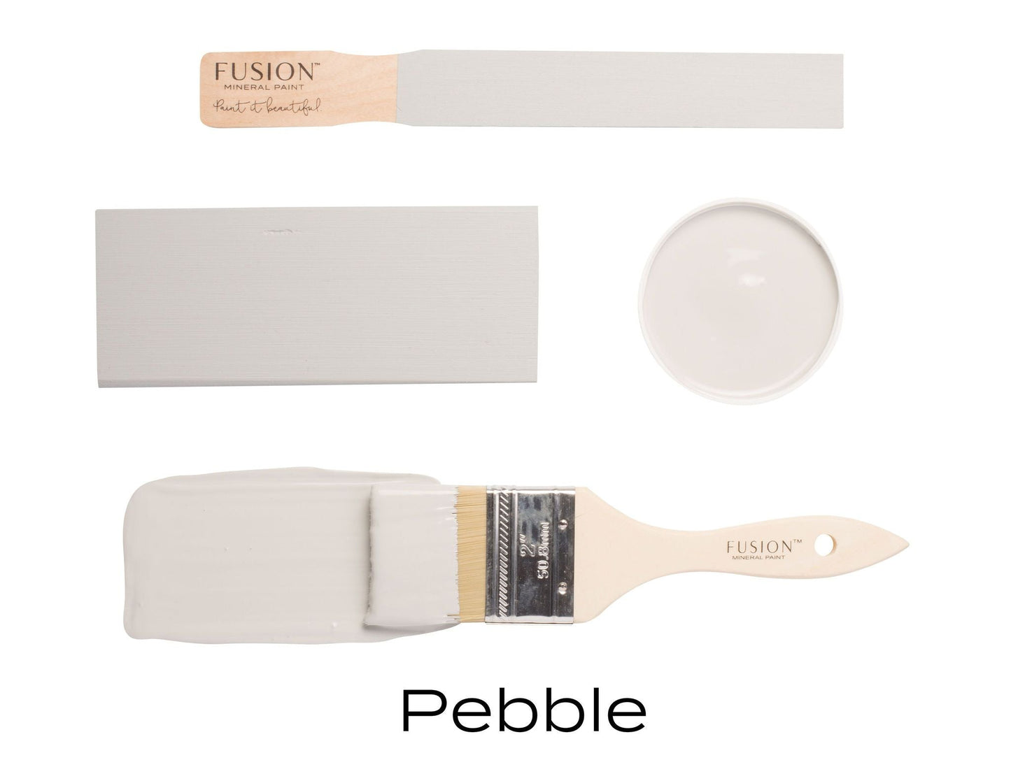 PEBBLE - Fusion Mineral Paint - 37ml, 500ml
