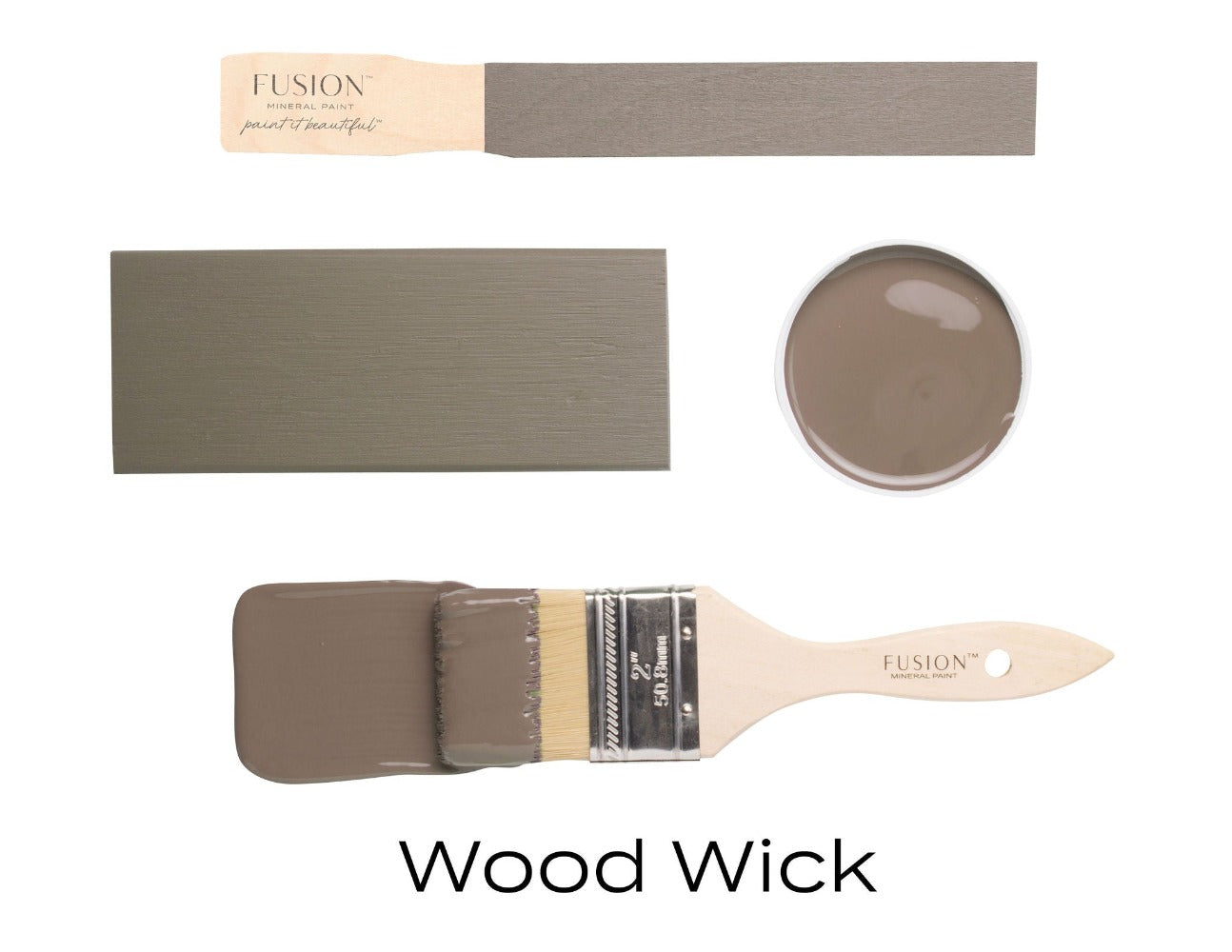 WOOD WICK - Fusion Mineral Paint - 37ml, 500ml