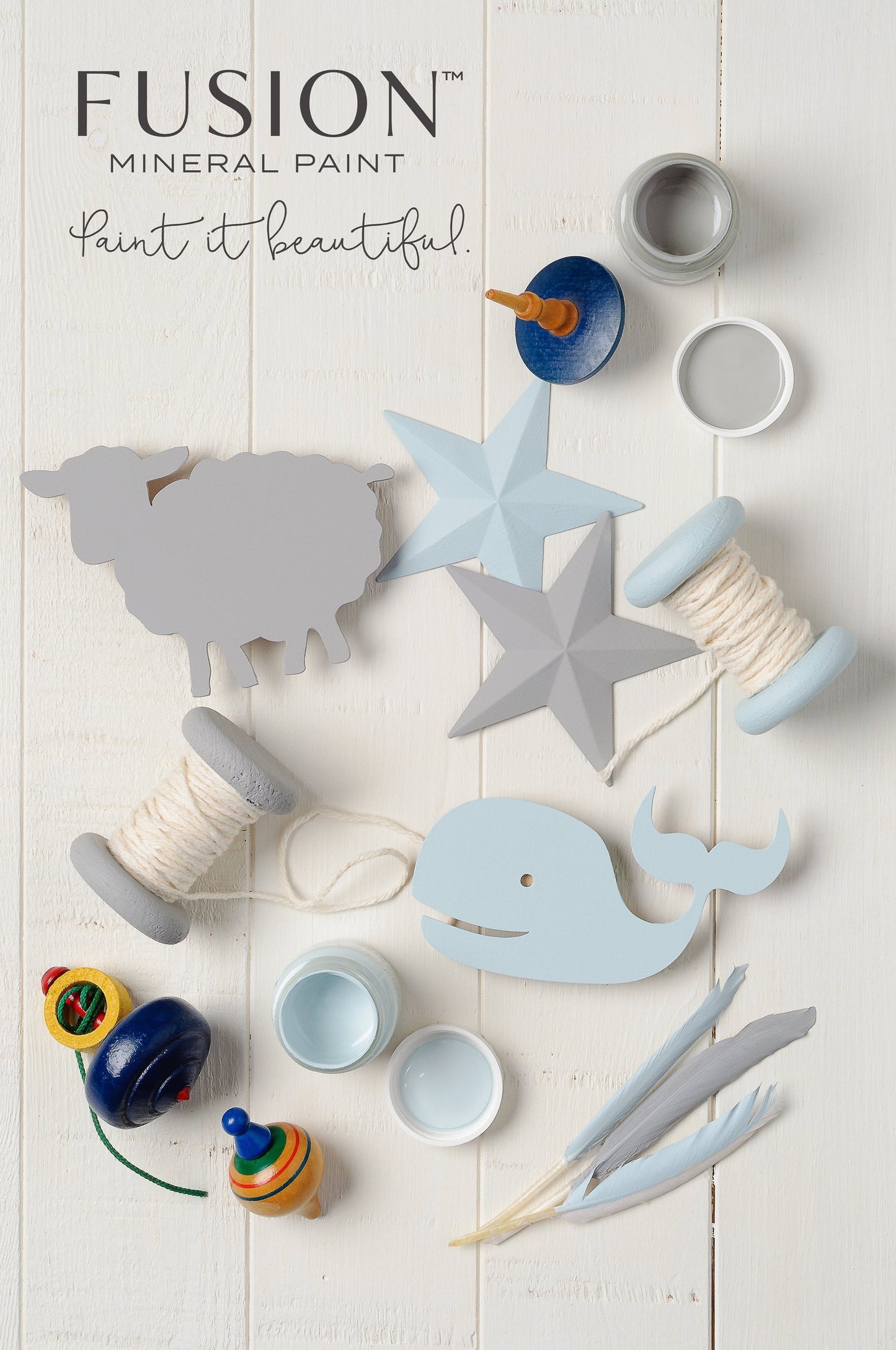 LITTLE WHALE - Fusion Mineral Paint - 37ml, 500ml