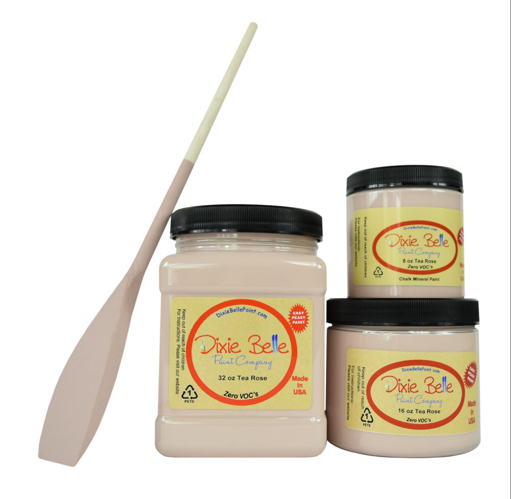 TEA ROSE - Dixie Belle - Chalk Mineral Paint - 236ml/8oz - 473ml/16oz - 946ml/32oz