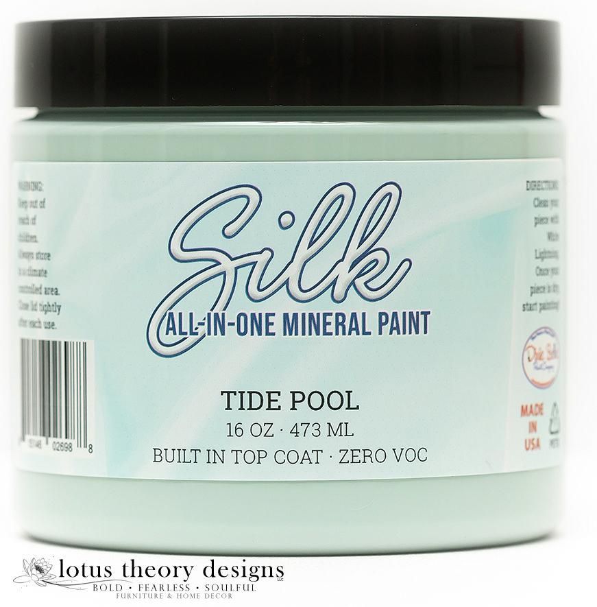 TIDE POOL Silk All-In-One Mineral Paint, 473ml, Dixie Belle Paint