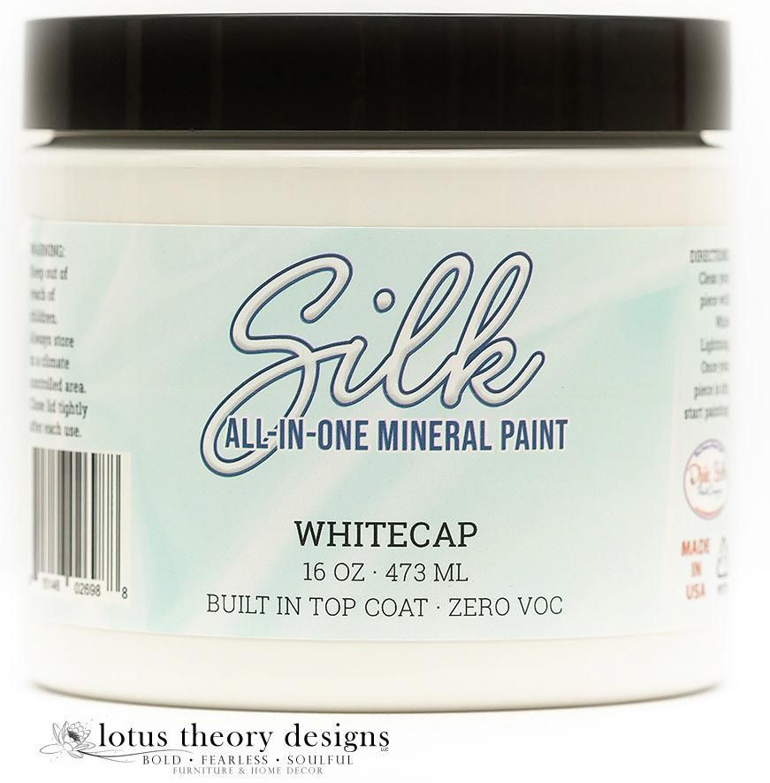 WHITECAP Silk All-In-One Mineral Paint, 473ml, Dixie Belle Paint