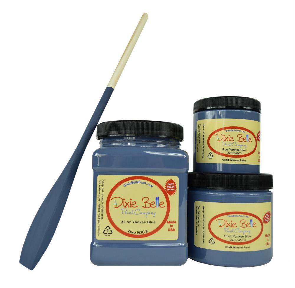 YANKEE BLUE - Dixie Belle - Chalk Mineral Paint - 236ml/8oz - 473ml/16oz - 946ml/32oz