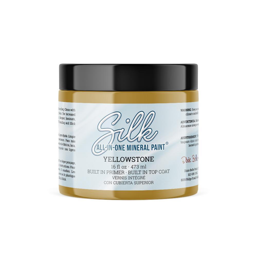 YELLOWSTONE Silk All-In-One Mineral Paint - 118ml - 473ml Dixie Belle Paint