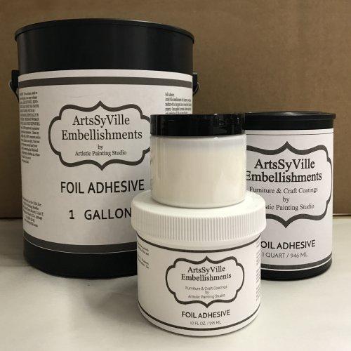 FOIL ADHESIVE - for Decorative Rub on Transfer Foil by APS