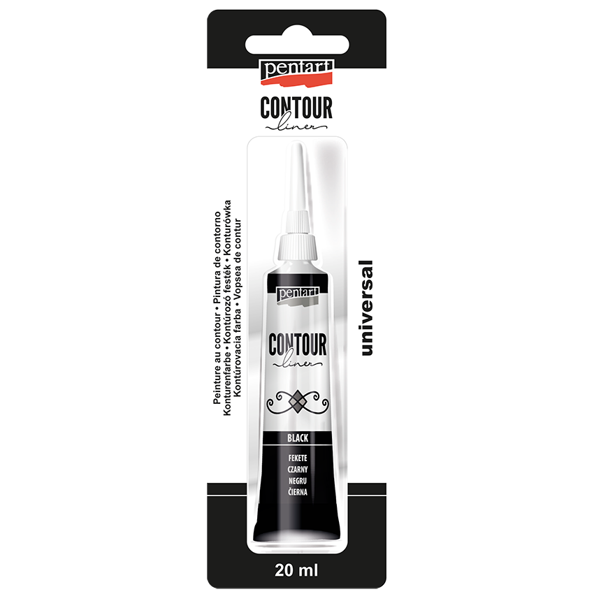 BLACK - CONTOUR LINER- 20ML