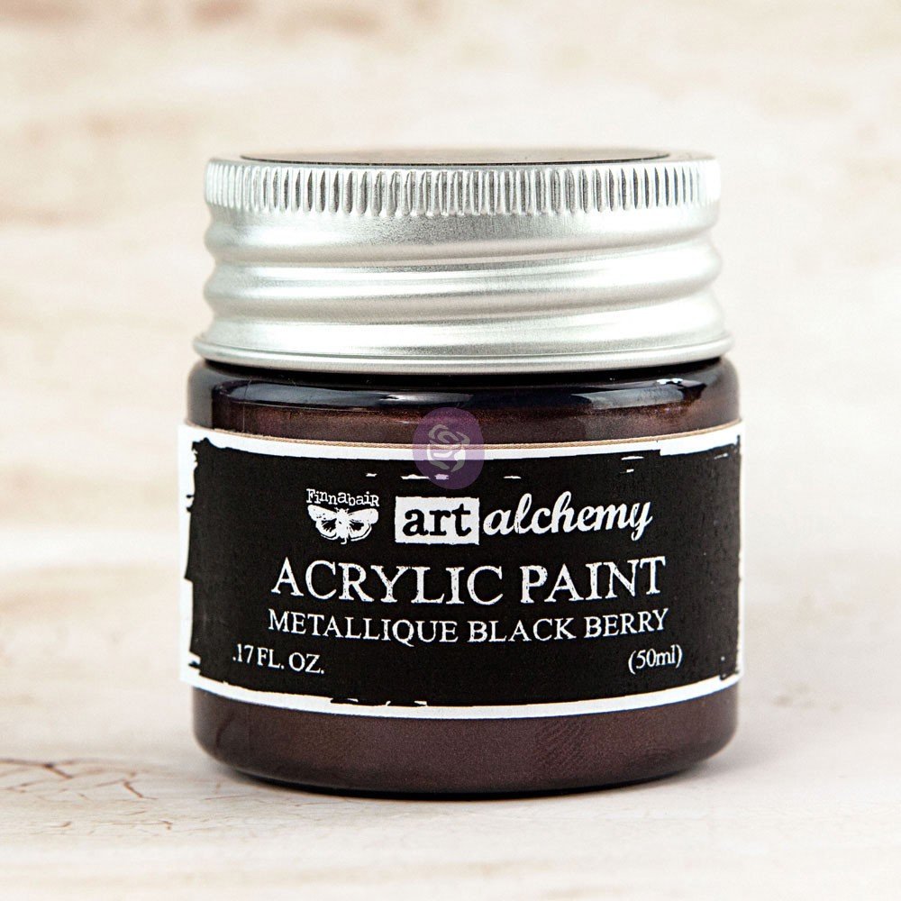 BLACKBERRY: METALLIQUE ACRYLIC PAINT