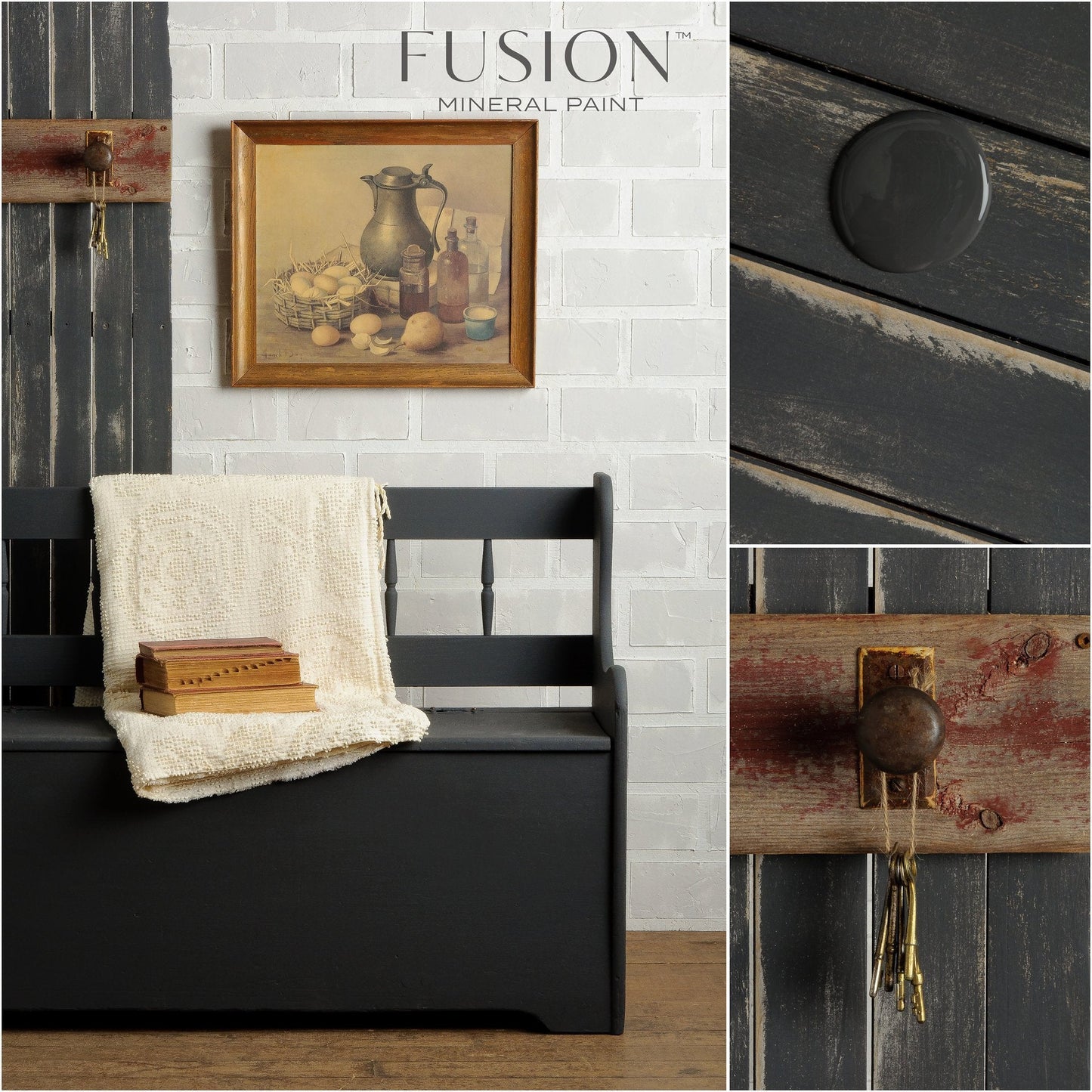 ASH - Fusion Mineral Paint - 37ml, 500ml