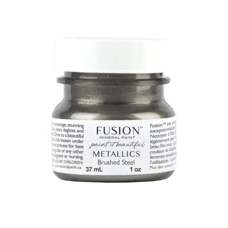 Fusion Metallics - BRUSHED STEEL - 37ml/250ml