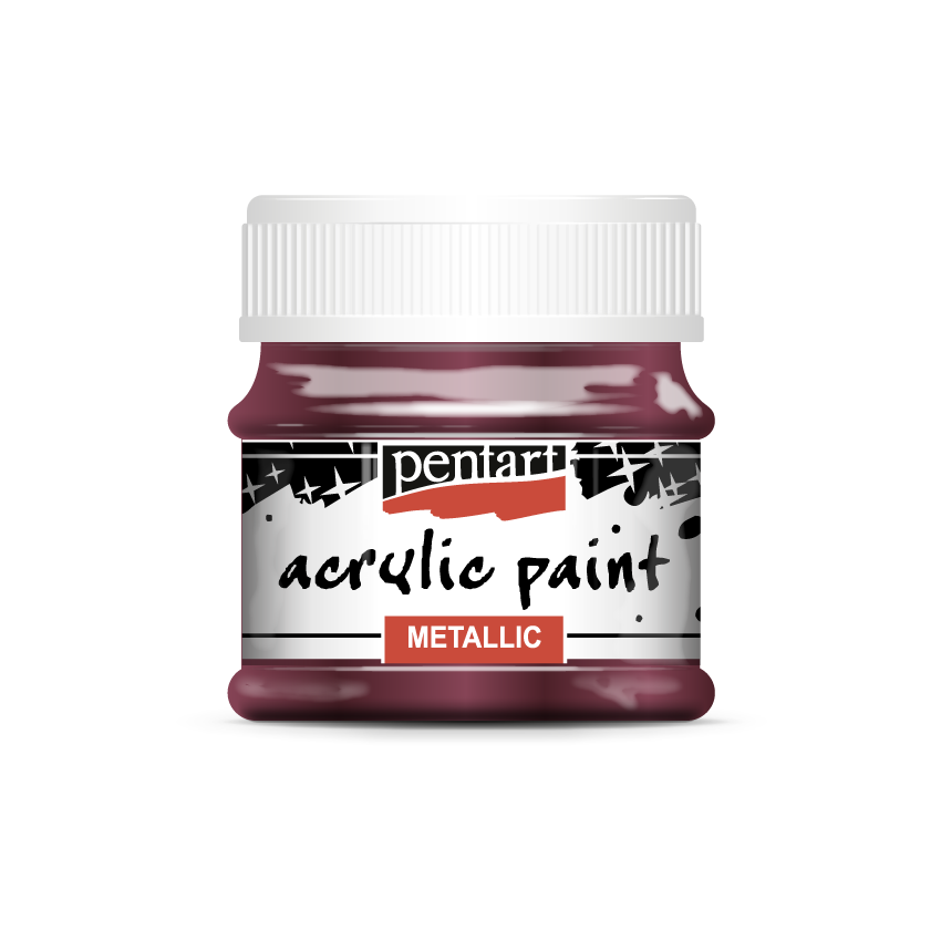 GOLDEN PURPLE - METALLIC ACRYLIC PAINT