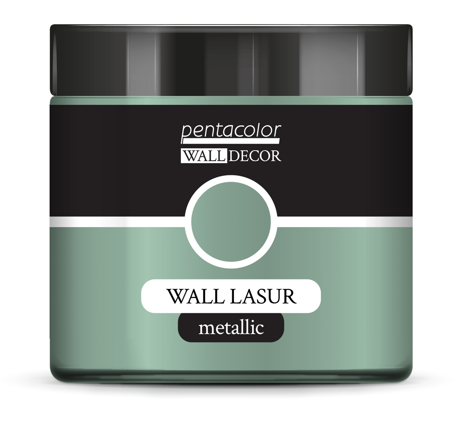 GREEN-SILVER - METALLIC WALL LASUR