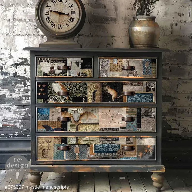 Mystic Manuscripts Decoupage Paper