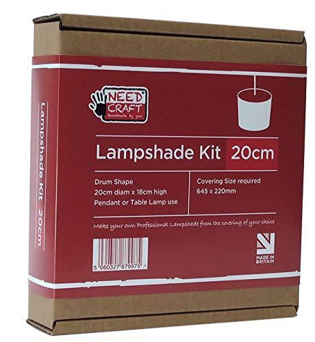 20cm Lampshade Making Kit for Pendants or Table Lamps