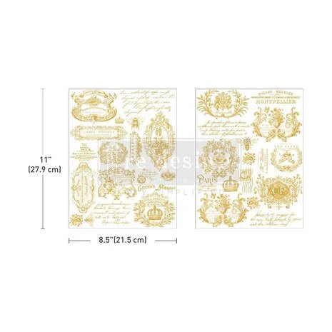 Gilded Memories H20 Transfer