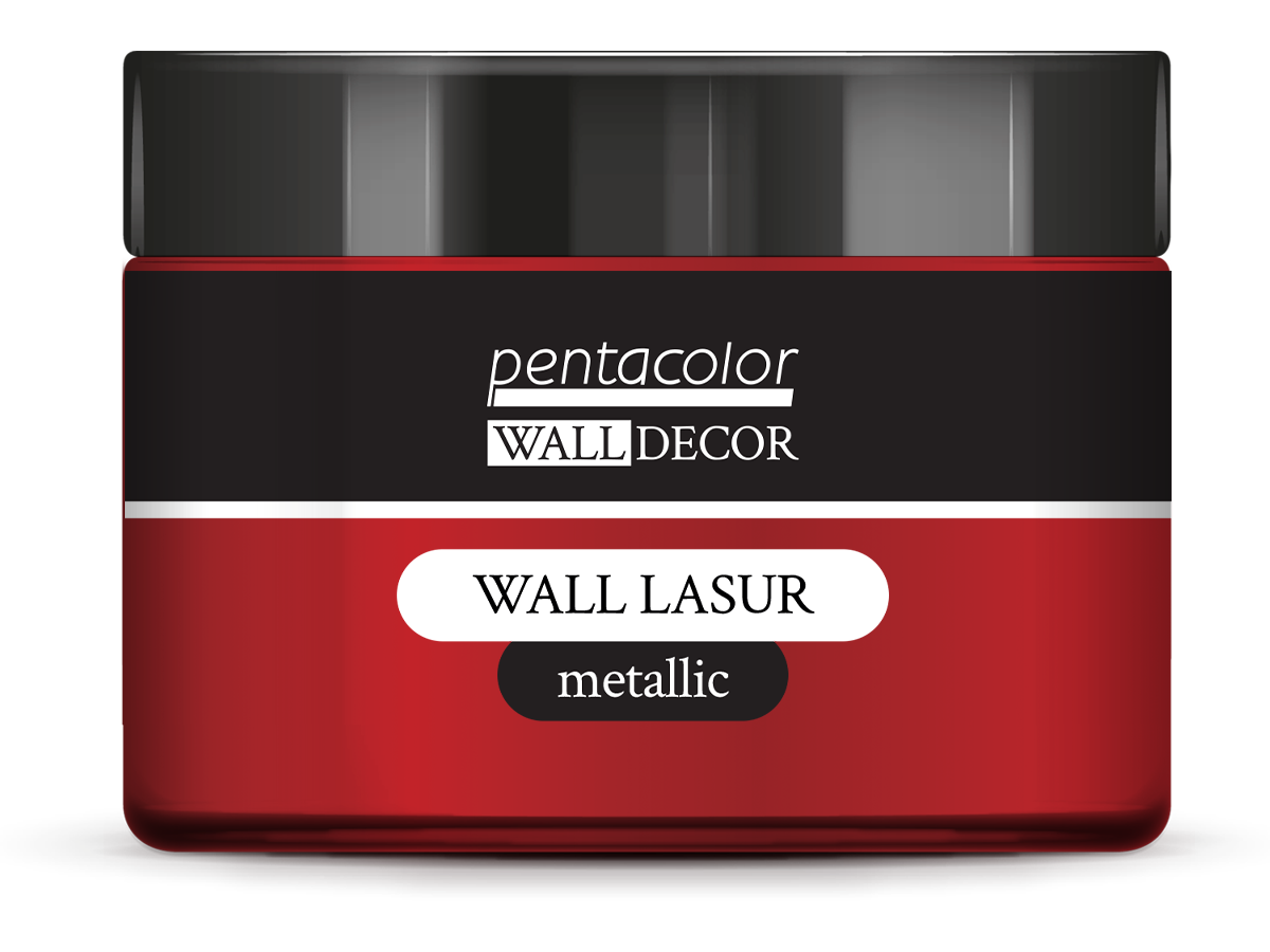 RED COPPER - METALLIC WALL LASUR