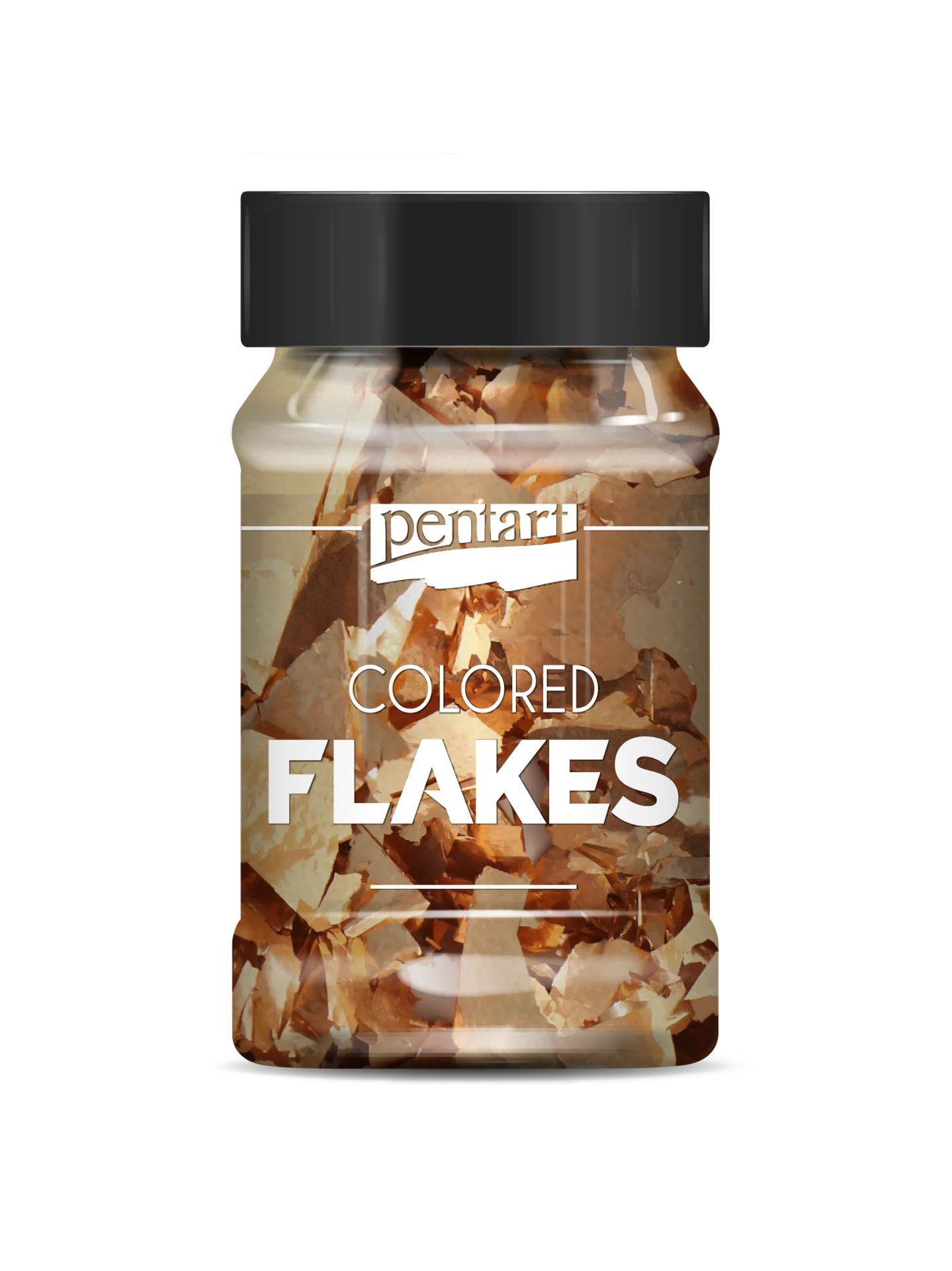 ROSE GOLD- COLOURED FOIL FLAKES MIN. 1 G