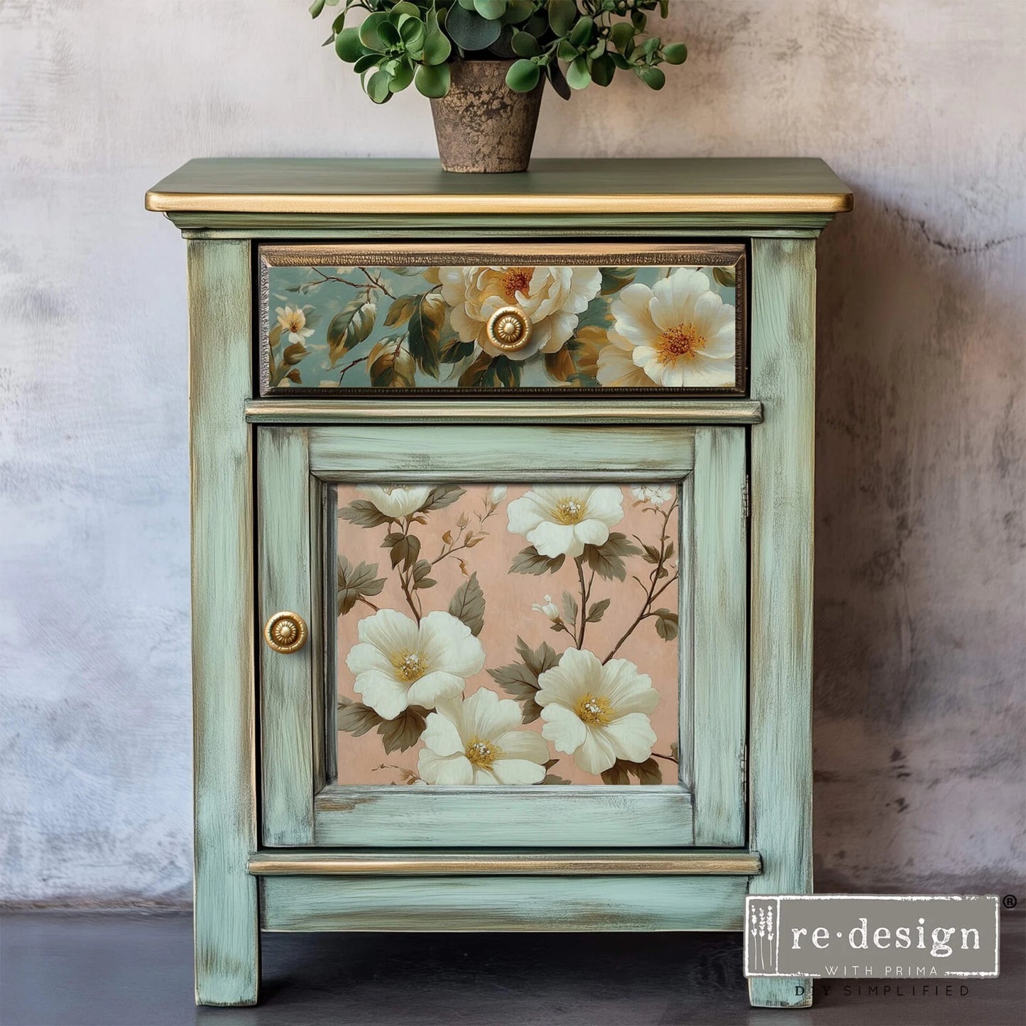 Pure Petal Elegance - A3 Rice Paper for Decoupage - 3 Sheets - 29.7cm x 42cm - Re-Design with Prima