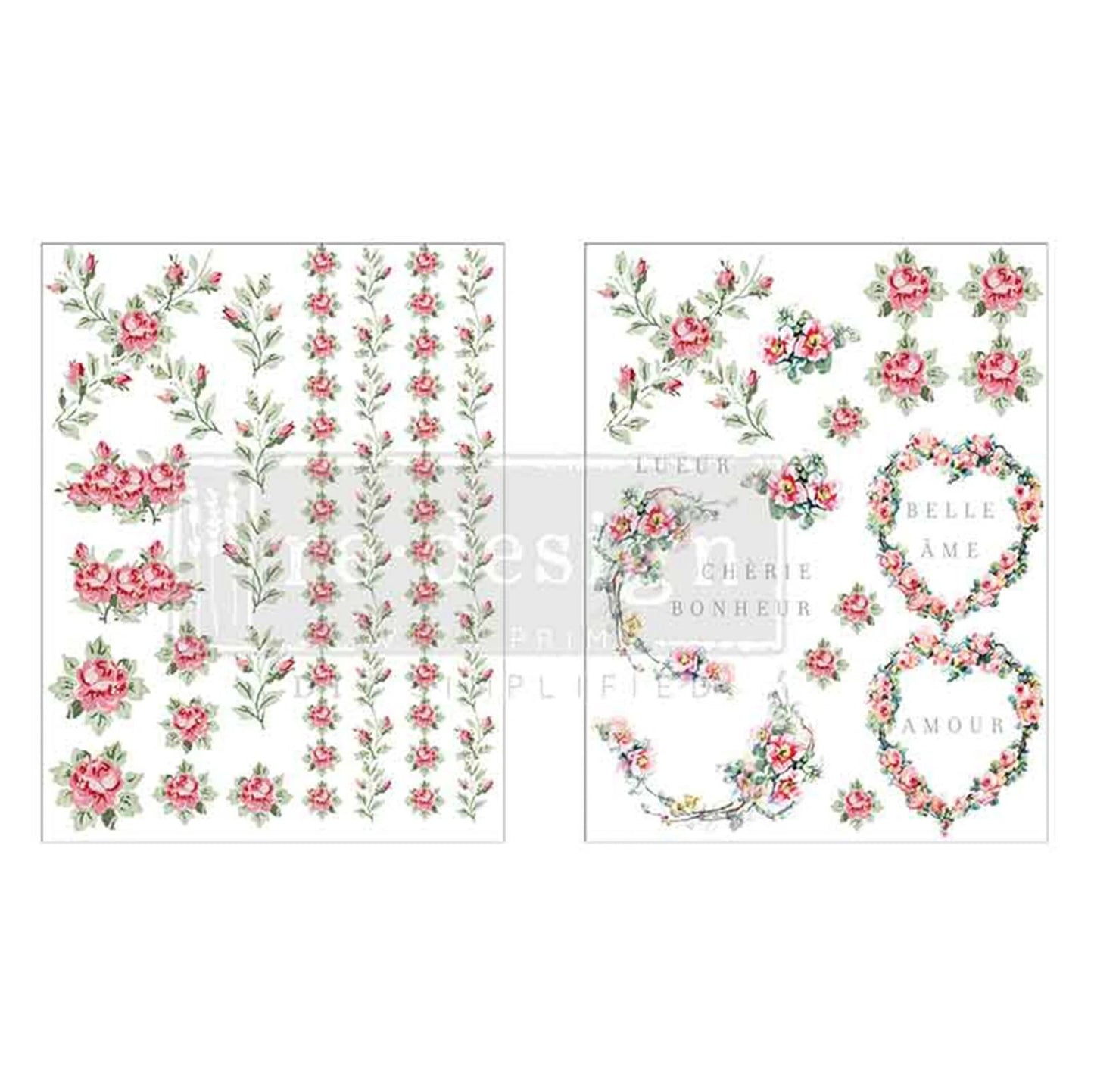 Nostalgic Blooms H20 Transfer