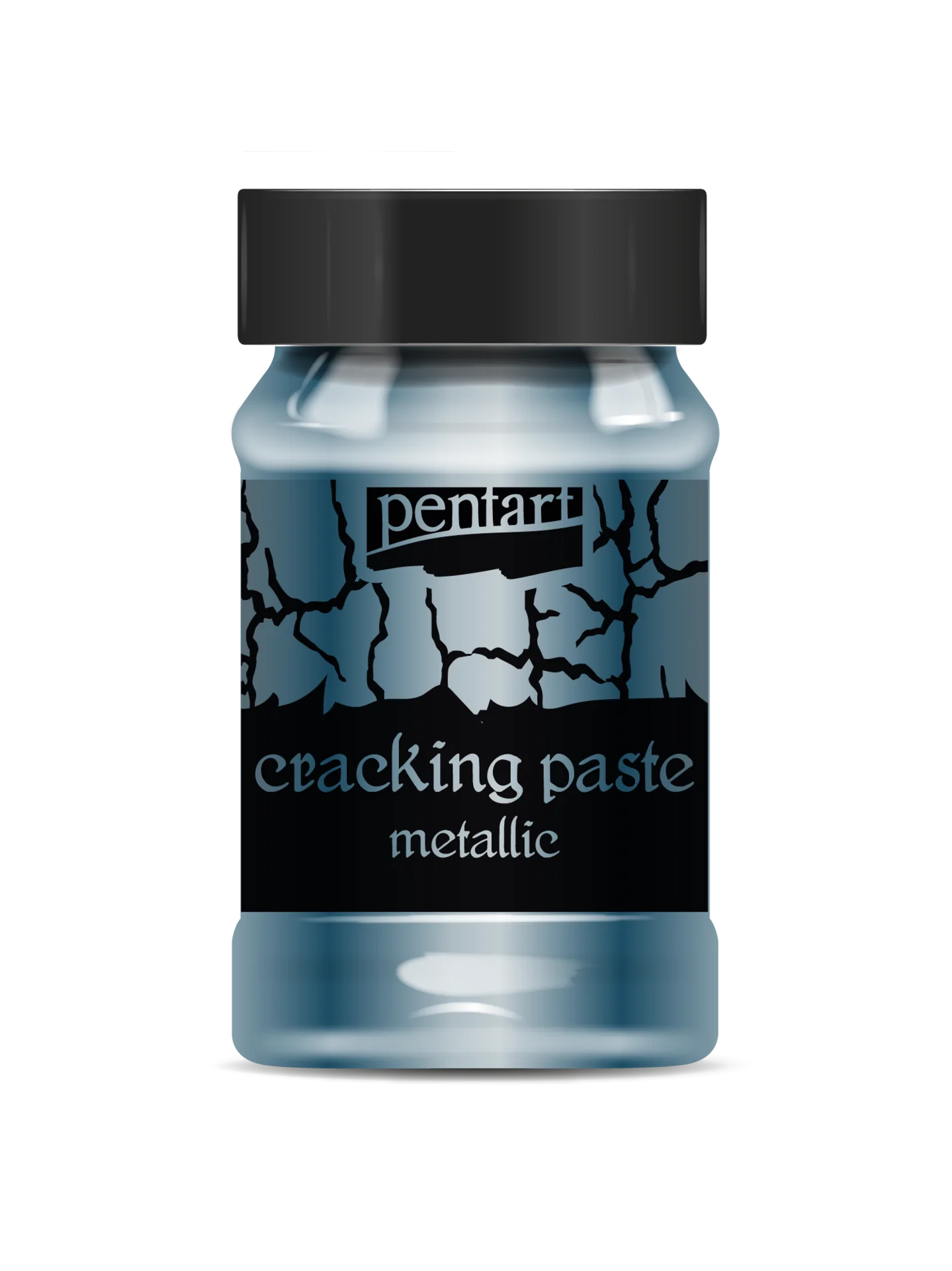 SILVERY BLUE - CRACKING PASTE, 100 ML