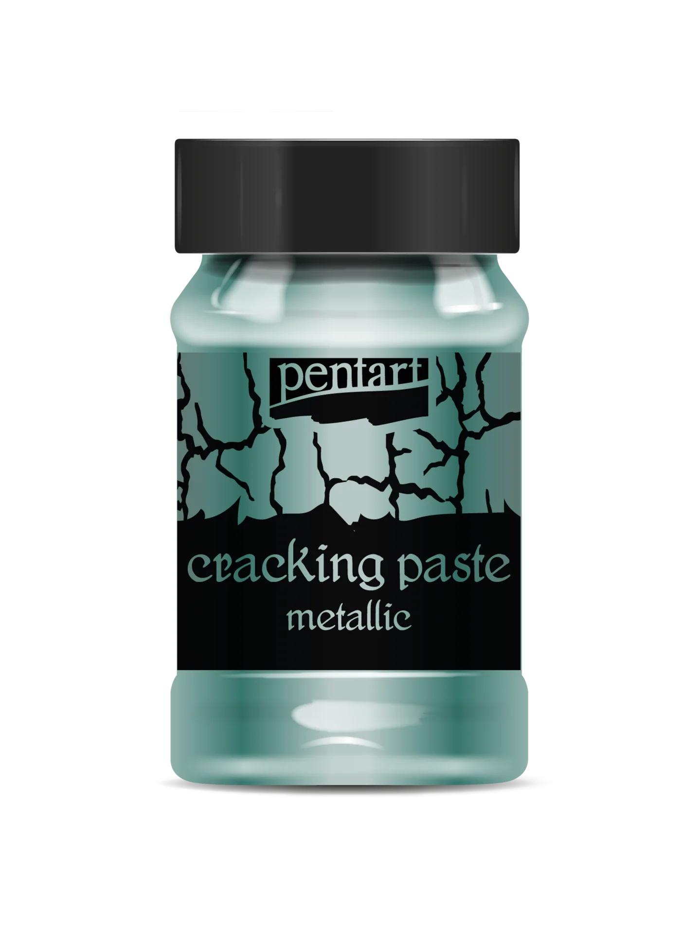 SILVERY TURQUOISE - CRACKING PASTE, 100 ML