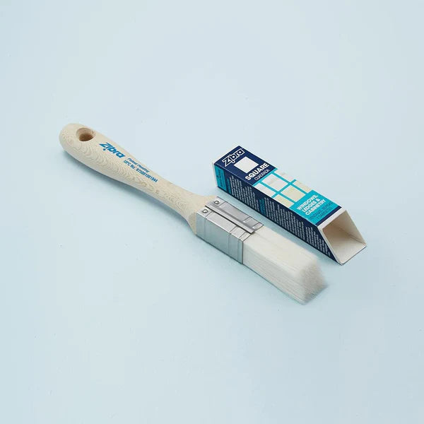 Square Angled Brush 1"