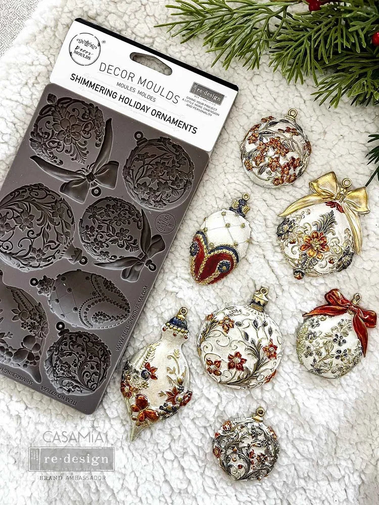 Shimmering Holiday Ornaments