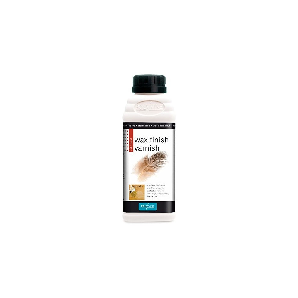 Polyvine Wax Finish Varnish Satin 500ML