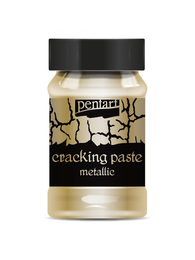 Cracking Paste Metallic Dark Gold 100ml