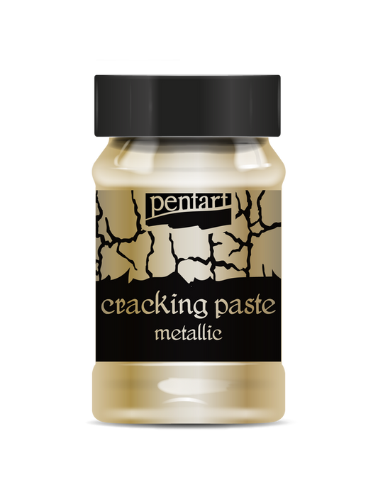 Cracking Paste Metallic Dark Gold 100ml