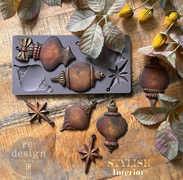 Prima Silicone Mold Winter Luxe Blanks