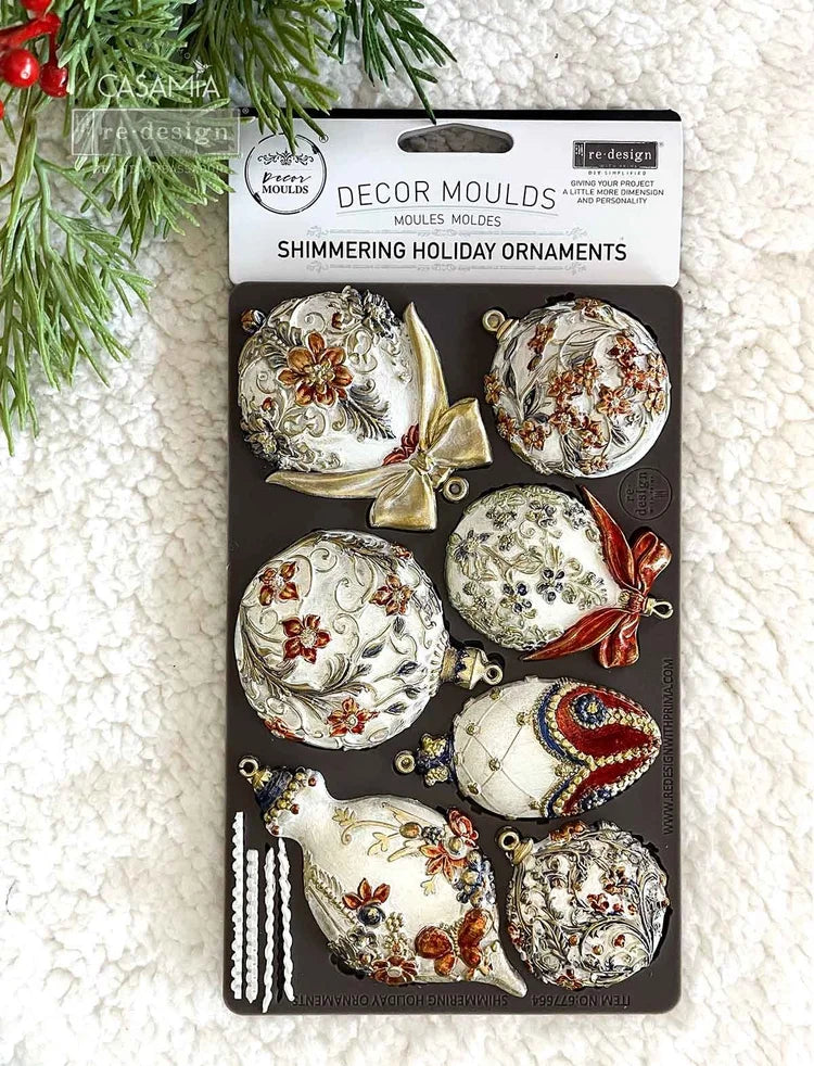 Shimmering Holiday Ornaments